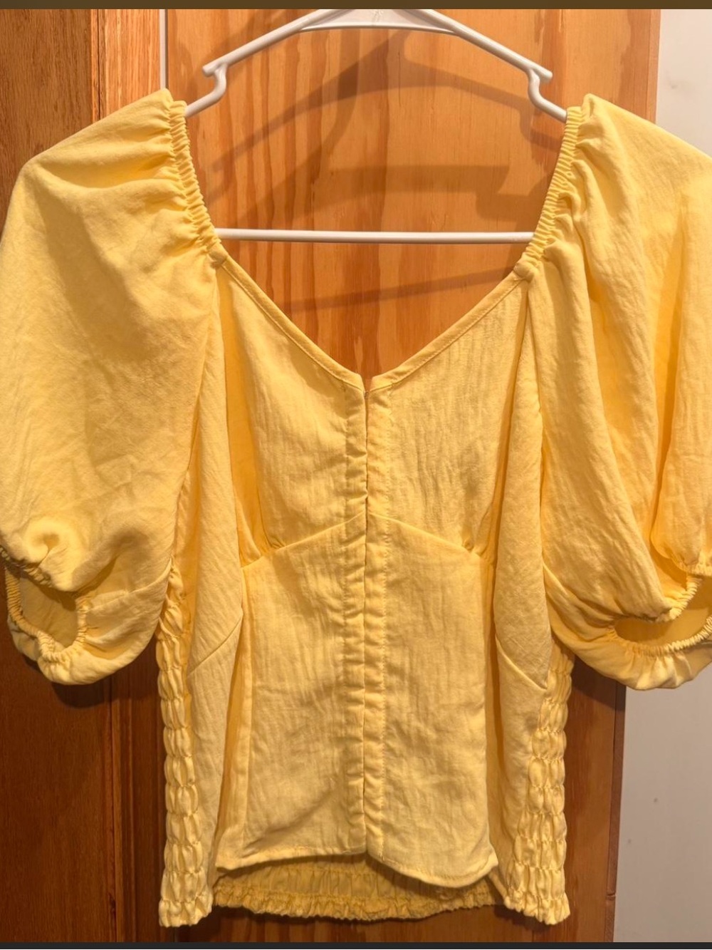 Sienna Sky Yellow Top Sz M